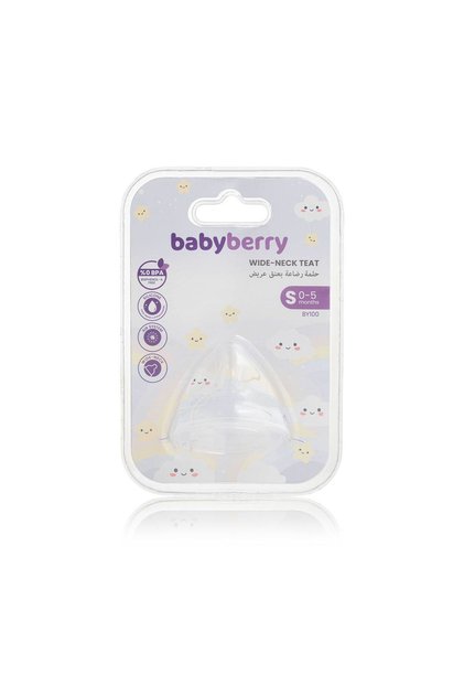 Wide-Neck Teat No:1 (Anti-Colic Air System)