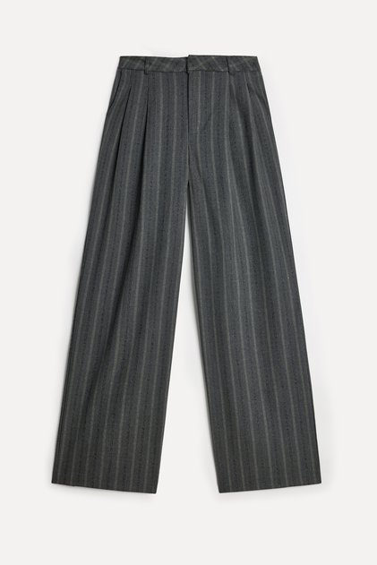 Women's Gray Relax Fit Pants
