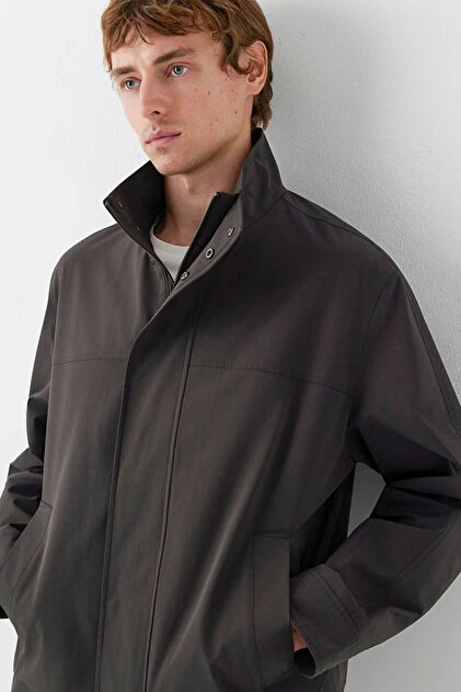 High Collar Men's Jacket M0110855-90892