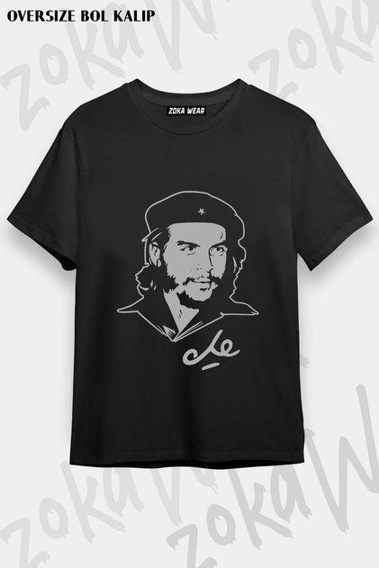 Ernesto Che Guevara Revolution Silhouette Printed T-Shirt