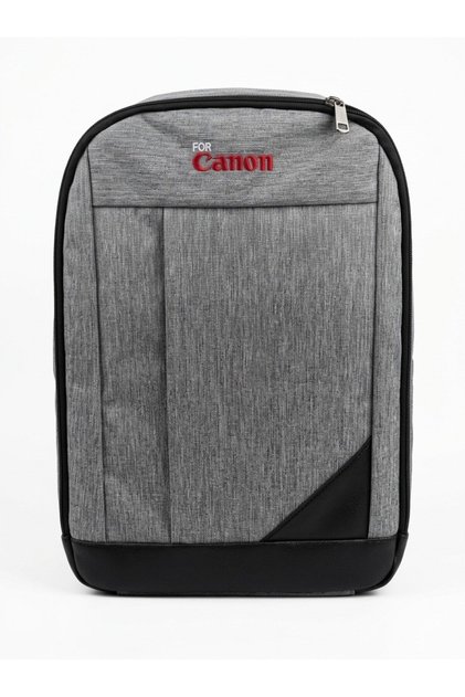Canon Uyumlu Gri Fotoğraf Makinesi Çantası