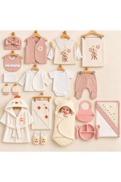 👶 Newborn Hospital Release & Baby Care Set