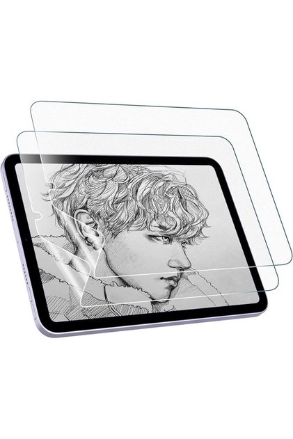 واقي شاشة MoKo مطفي من مادة PET لجهاز iPad Mini 7 (A17 Pro) 2024، عبوة من قطعتين