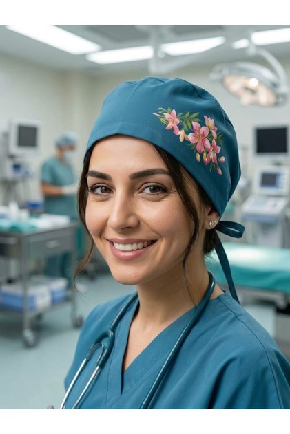 Cerrahi hemşire bonesi ameliyat bonesi doktor bonesi