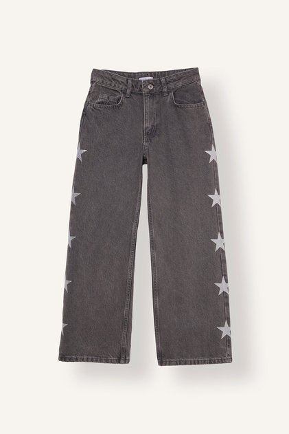 Straight Fit Straight Cut Jean Trousers for Girls I5794A826Wn