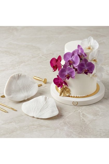 Silicone Leaf Veination Mold Orchid Leaf Mold Sugar Paste Mold Fondant Mold 5.5cm X 4cm