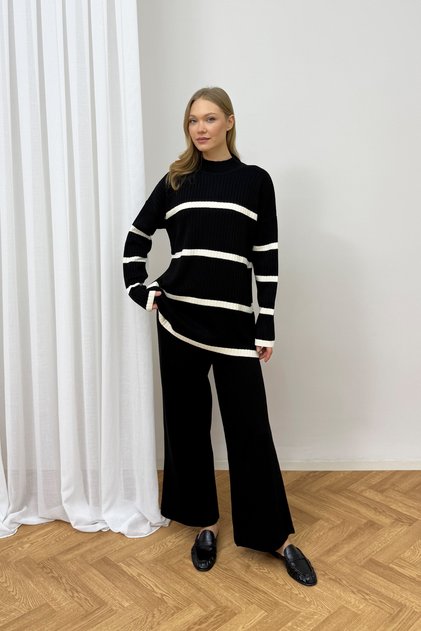 Striped Knitwear Set 87-8887