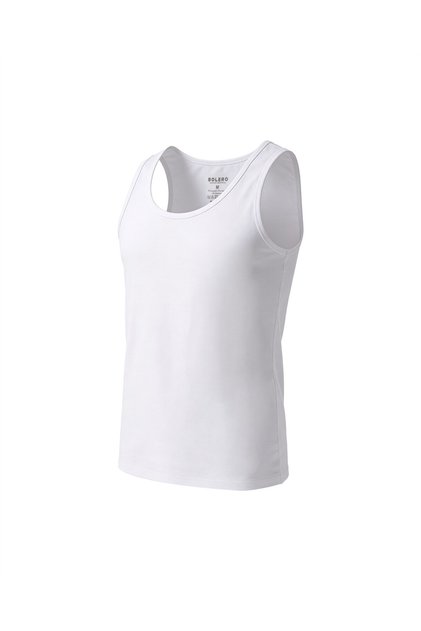 Men's Classic White 100% Cotton Undershirt