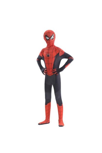 Spider-Man Peter Parker Upgraded Suit Cosplay Costume Full Bodysuit, Far From Home Superhero Outfit