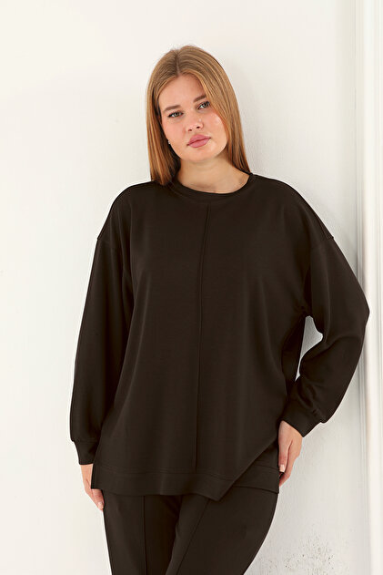 Bottom-Top Channel Stitching Slit Sets Modal Fabric Soft Texture