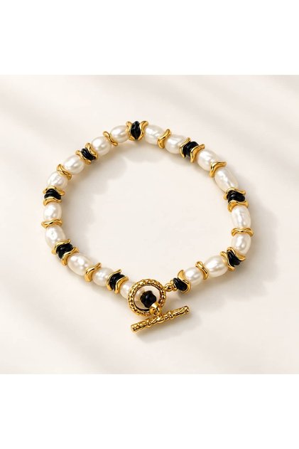 Noire Pearl Bracelet