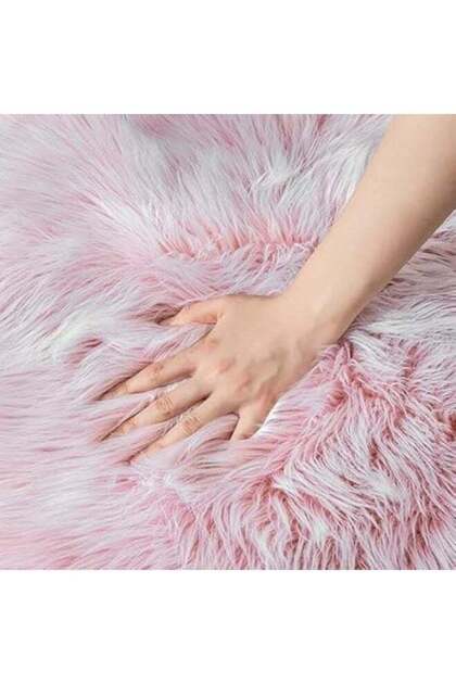 Harmony Home Ultra-Soft Fluffy Rug Faux Sheepskin Fur Area Rug Shaggy Couch Cover Seat Cushion Furr