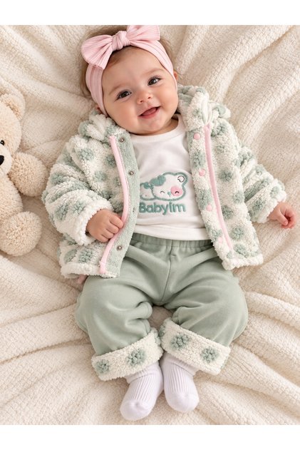 Kız Bebek 3 lü Takım