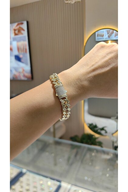 14K ALTIN KAPLAMA GURMET BİLEKLİK