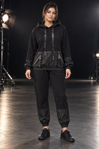 Parachute Garnished Suit