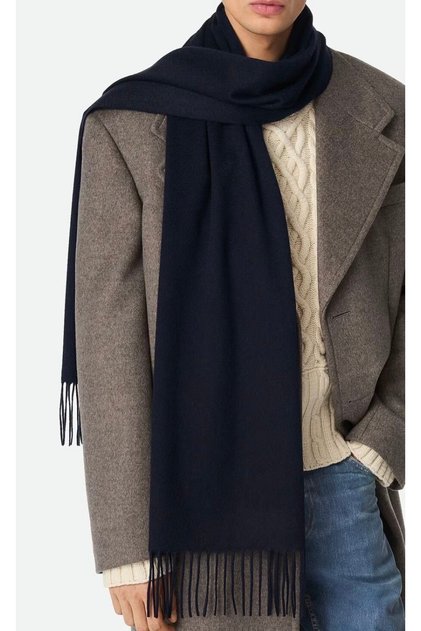 Men's Double-Sided Viscose Scarf | Soft Textured Shawl | Product Video Available