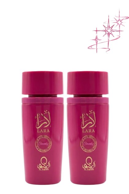 قطعتان من عطر Lara Candy سعة 100 مل