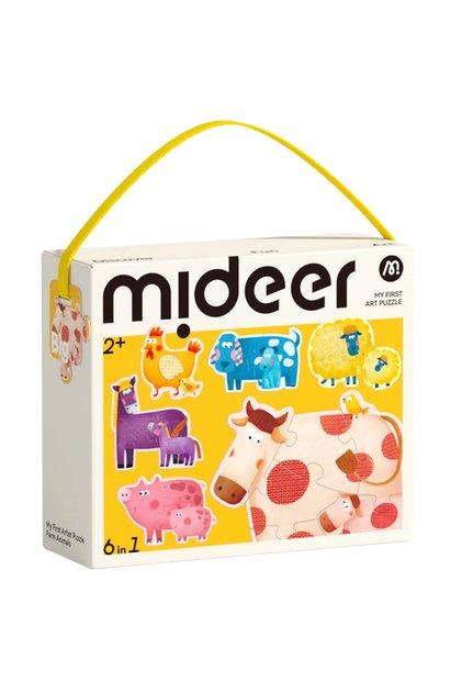 Primul meu puzzle artistic - Animale de fermă