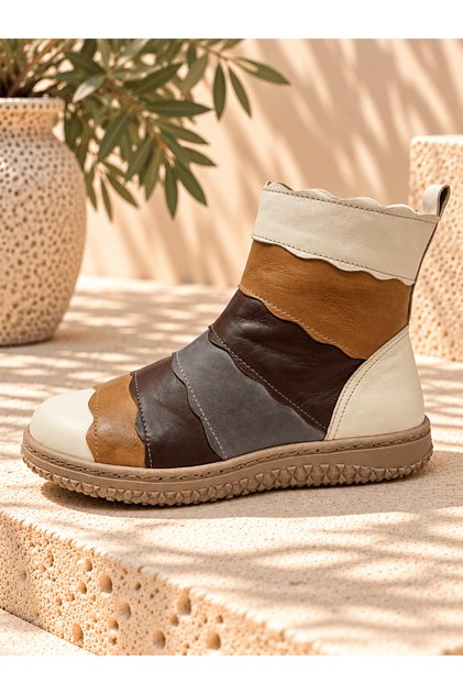 Genuine Leather Women's Boots Model Name: Cırce