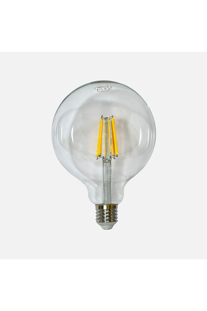 12 WATT ŞEFFAF CAM 4000 KELVİN SICAK BEYAZ 1900 LÜMEN YÜKSEK IŞIK G95 RUSTİK LED AMPUL
