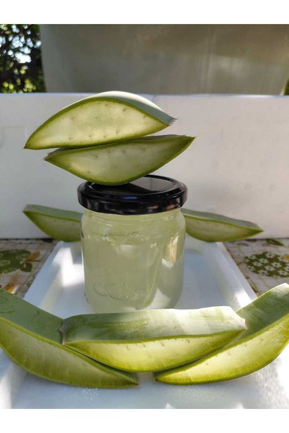 300 ml Natural Pure Aloevera Gel Fresh Aloe Vera Gel Additive-Free Aloe Vera Gel