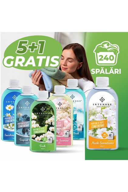Parfum de rufe PACHET 5+1 GRATIS FRESH, 240 de spalari