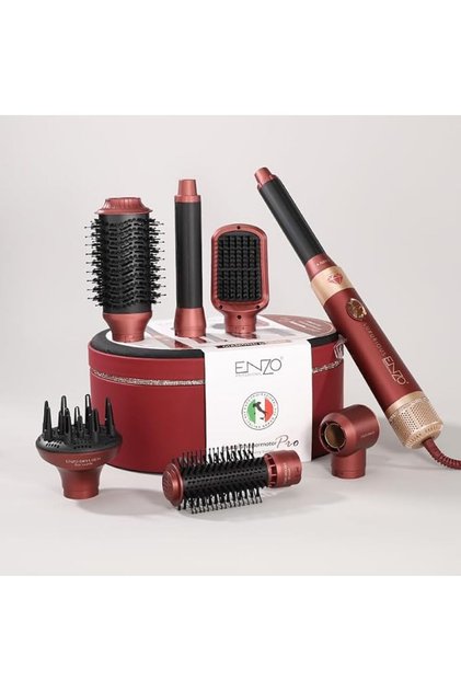 EN-4133-Pro7 7-in-1 Air Hair Styler for Women, Multi-Function Hair Dryer, Auto Curler, Straightener & Volumizer, Airflow Styling Technology - Intl Version