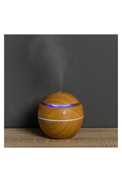 Difuzor Electric de Parfum Sfera cu LED Colorat pentru Camera 5V 130ml – lasă spațiul cu un mir