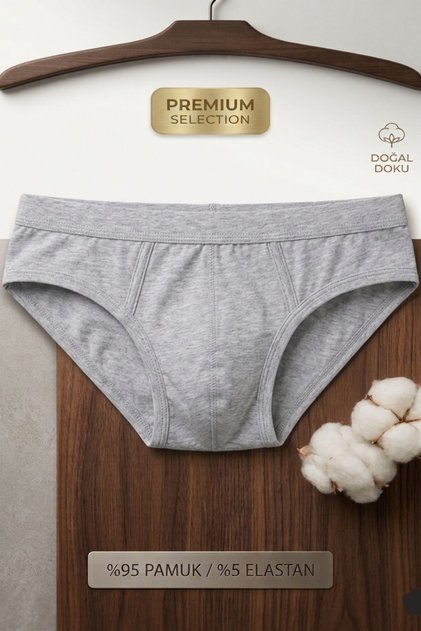 Premium Men's Cotton Luxury Textured Casual Men's Slip Underpants