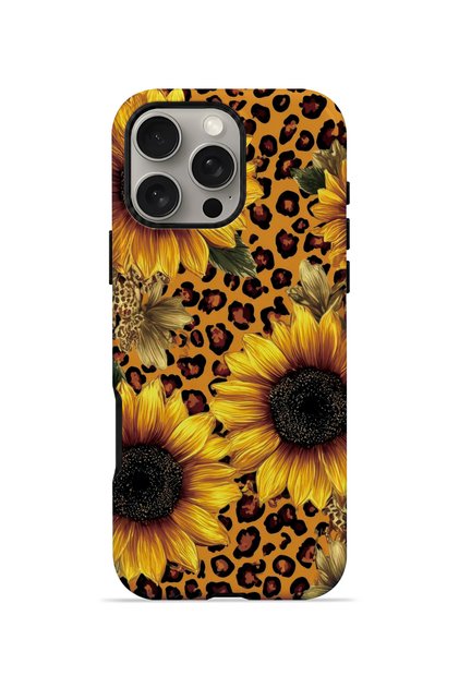 iPhone 16 Pro Max Vorian Double Layer Moon Floral Leopard Case