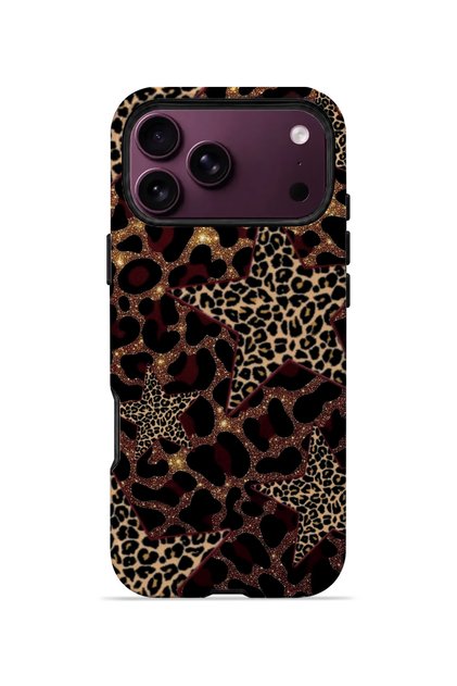 iPhone 18 Pro Max Vorian Double Layer Starry Leopard Case