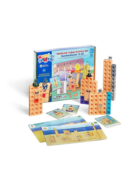 Numberblocks Mathlinkacubes 21-30 Activity Set Hm96321-Uk