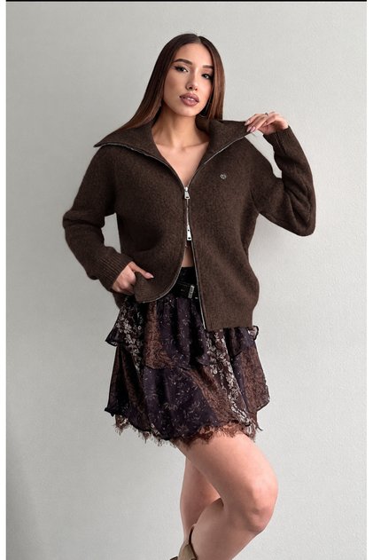 Women's Double-Sided Lena Knitwear Cardigan