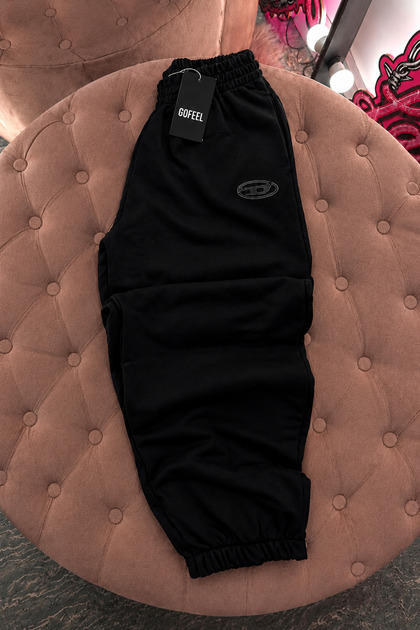 Luxe Rhinestone Baggy Sweatpants