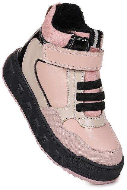 Jesica 100% Leather Velcro Girls' Boots