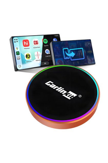 CP2AM 4-în-1 pentru CarPlay, Android Auto, Mirror și AirPlay
