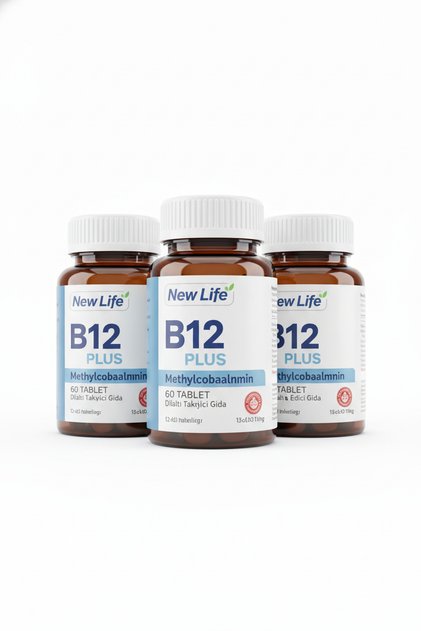 B12 Plus Methylcobalamin 60 Tablets Set of 3
