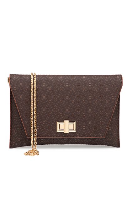 Brown Print Women's Crossbody Bag - S26K1Pr09187-R9C