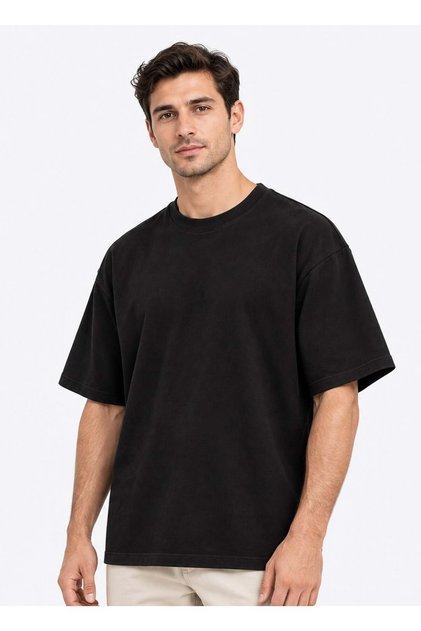 Organic Bono Oversize T-Shirt Black