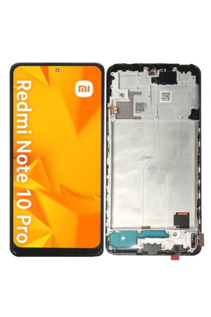 Ecran LCD pentru Xiaomi Redmi Note 10 Pro/10 Pro Max Incell cu ramă neagră