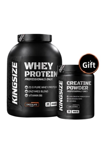 Whey Protein 2000 Gr + Creatine Powder 300 Gr Combination