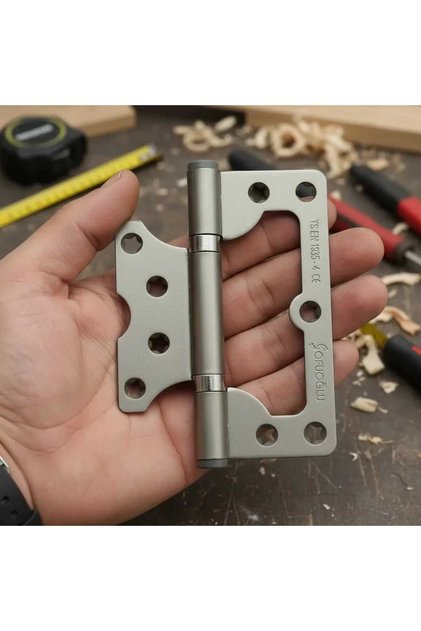 Sofuoğlu 10cm Yönsüz Kelebek Kapı Menteşesi 2mm Saten