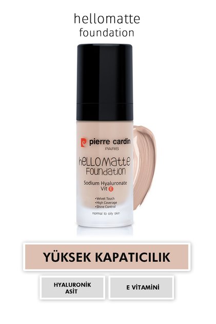 HelloMatte Foundation - Light - 30 ML