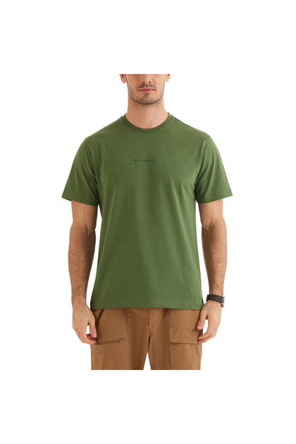 Csc m Bar Split Graphic Ss Tee