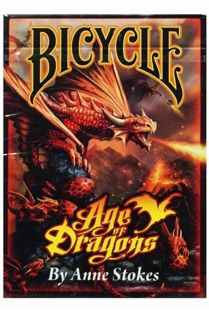 | Age of Dragon Kart-Anne Stokes Playing Card
