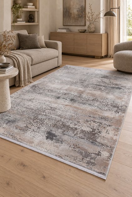 Cornelia 16649a Bej / Krem Modern Bambu Halı