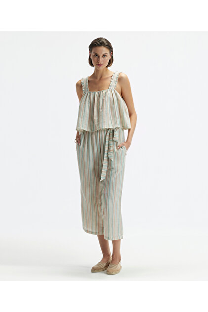 Strappy Flowy Blouse