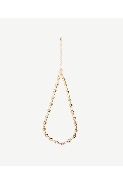 Ring Detailed Chain Necklace
