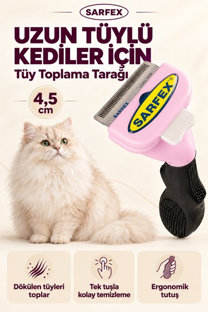 Uzun Tüylü Kediler için Long Hair S Kedi Tüy Bakım
