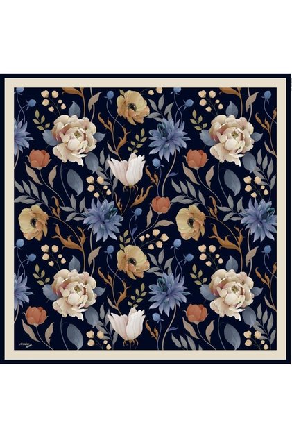 Sport Scarf - 8740-90 Dark Navy Blue